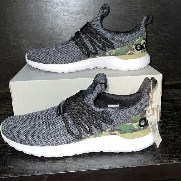 Adidas LITE RACER ADAPT 3 Mens SHOES Sz 9.5 camouflage - Picture 3 of 5
